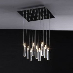 montare-lampadario